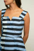Mettie Dress - Blueberry Strata